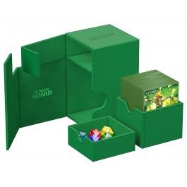 Ultimate Guard Flip N&#39; Tray 100+ Monocolor - Green