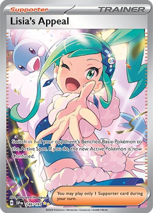 Lisia&#39;s Appeal - 246/191 - SV08: Surging Sparks (SV08)