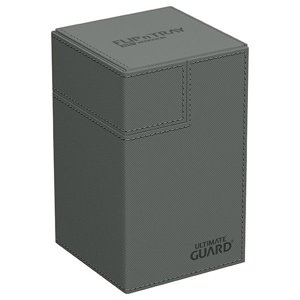 Deck Case: Flip´n´Tray 100+ Standard Size Monocolor- Grey