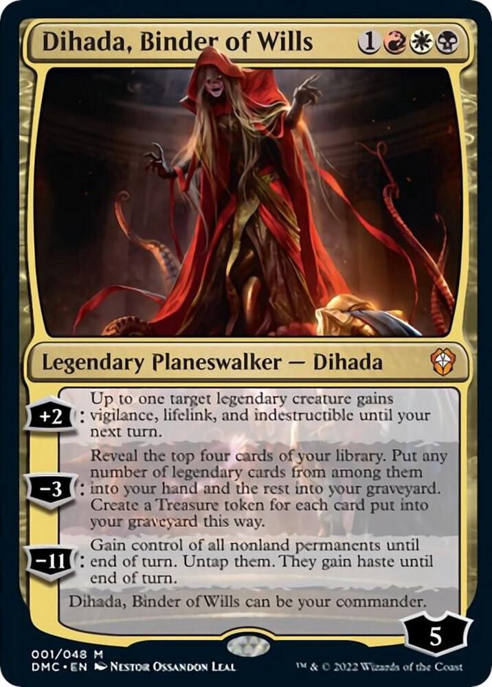 Dihada, Binder of Wills - Commander: Dominaria United (DMC)