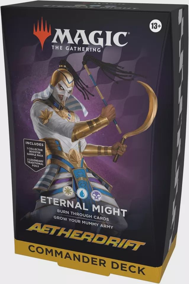 Aetherdrift Commander Deck - Eternal Might - Commander: Aetherdrift (DRC)
