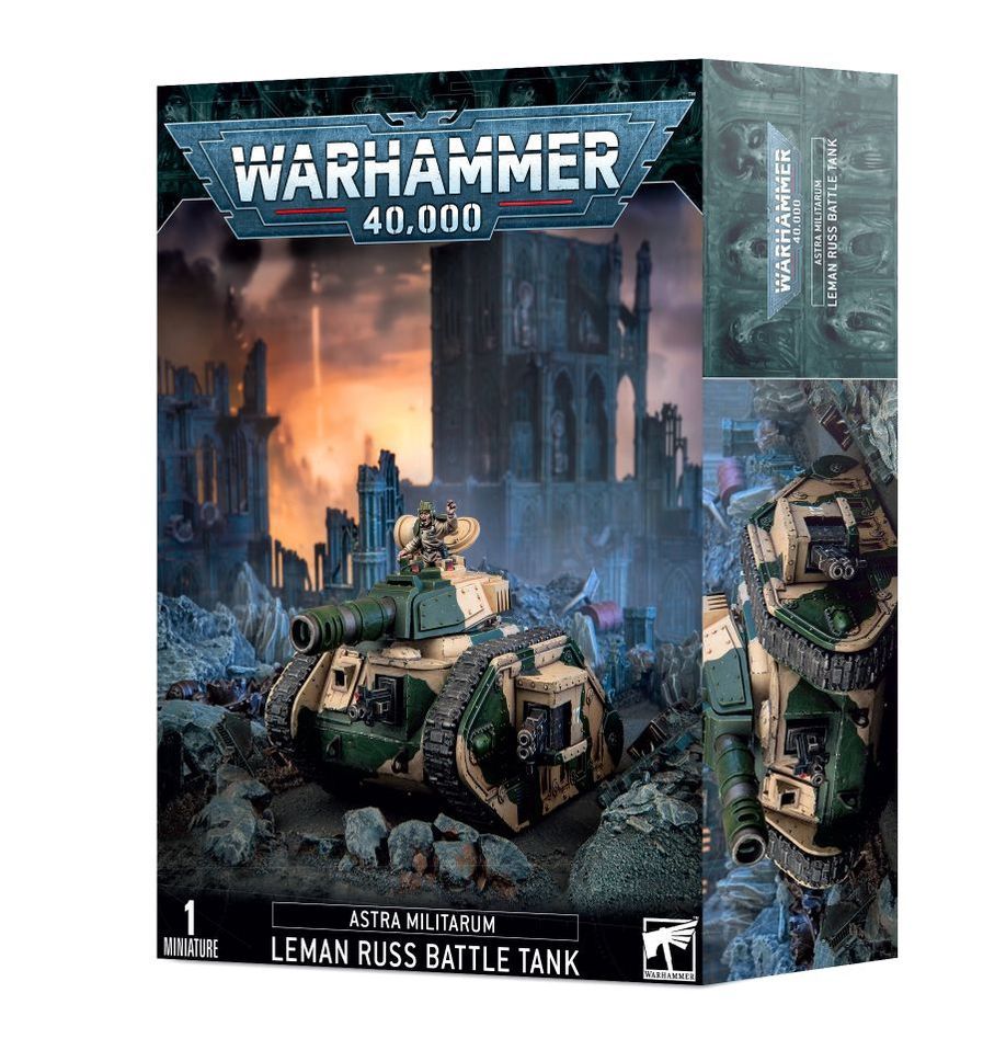 ASTRA MILITARUM LEMAN RUSS BATTLE TANK Warhammer40K
