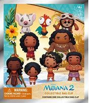 Moana 2 3D Foam Bag Clip