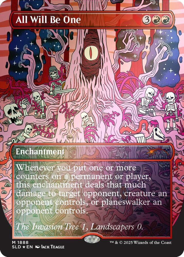 All Will Be One (Rainbow Foil) - Secret Lair Drop Series (SLD)