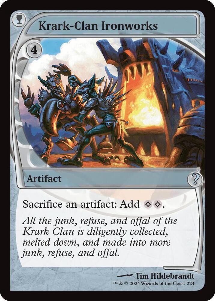 Krark-Clan Ironworks (Future Sight) - Mystery Booster 2 (MB2)