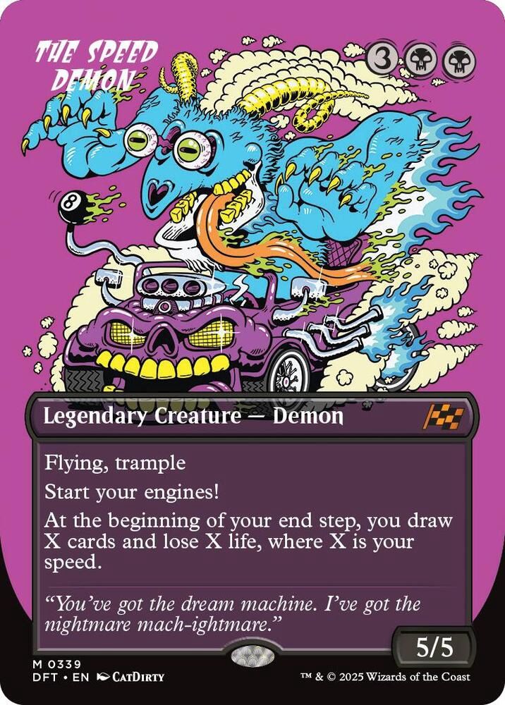 The Speed Demon (Borderless) - Aetherdrift (DFT)