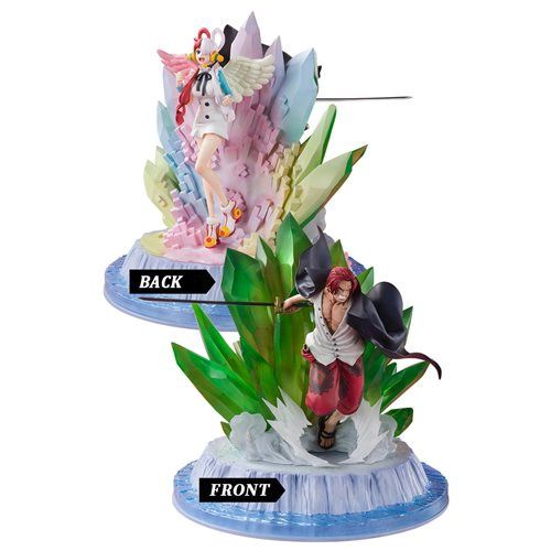 One Piece Film Red Shanks and Uta Extra Battle FiguartsZero Statue