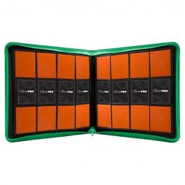 Ultra Pro Zippered PRO Binder 12 Pocket Green