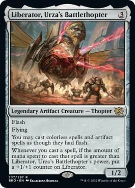 Liberator, Urza&#39;s Battlethopter - The Brothers&#39; War (BRO) FOIL