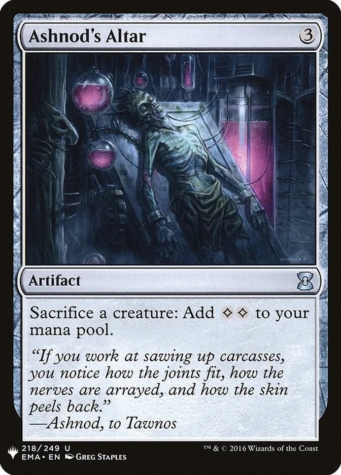 Ashnod&#39;s Altar - The List Reprints (LIST)
