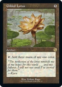 Gilded Lotus - FOIL The Brothers&#39; War: Retro Frame Artifacts (BRR)