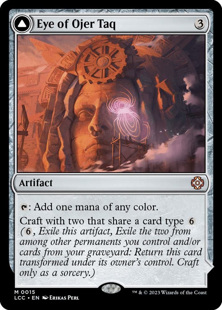 Eye of Ojer Taq - Commander: The Lost Caverns of Ixalan (LCC) FOIL