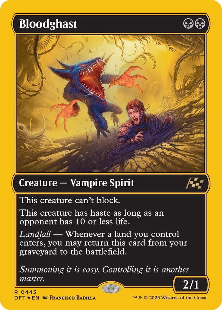 Bloodghast (First-Place Foil) - Aetherdrift (DFT)