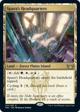 Spara&#39;s Headquarters - Streets of New Capenna (SNC) FOIL