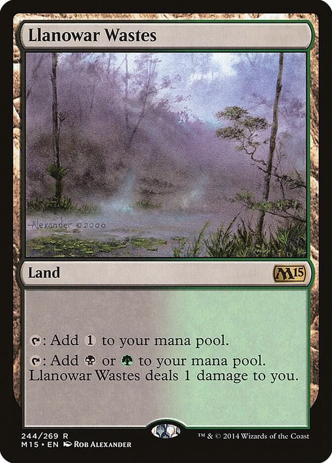 Llanowar Wastes - Magic 2015 (M15)