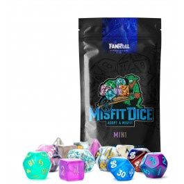 FanRoll: 14CT Mini Mystery Misfit Polyhedral Dice Set (2-pack)