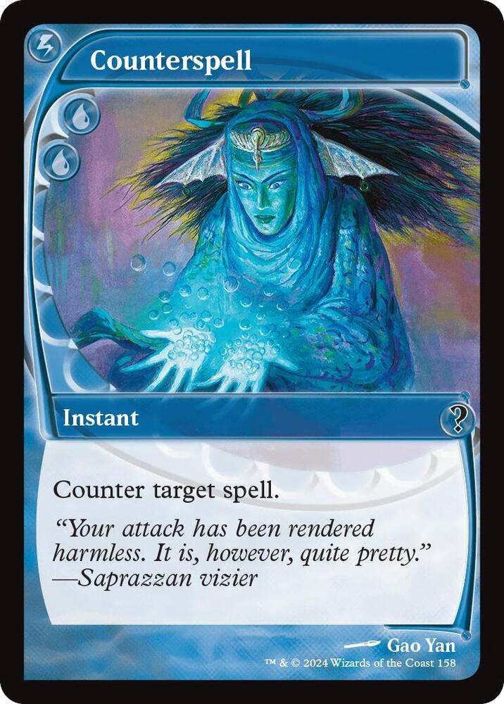 Counterspell (Future Sight) - Mystery Booster 2 (MB2)