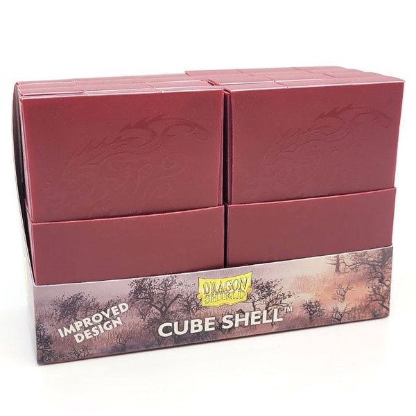 Deck Box: Cube Shell: Blood Red