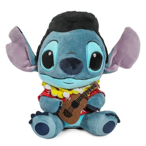 Phunny Plush - Disney - Lilo &amp; Stitch - 8&quot; Elvis Blue Hawaiian Stitch