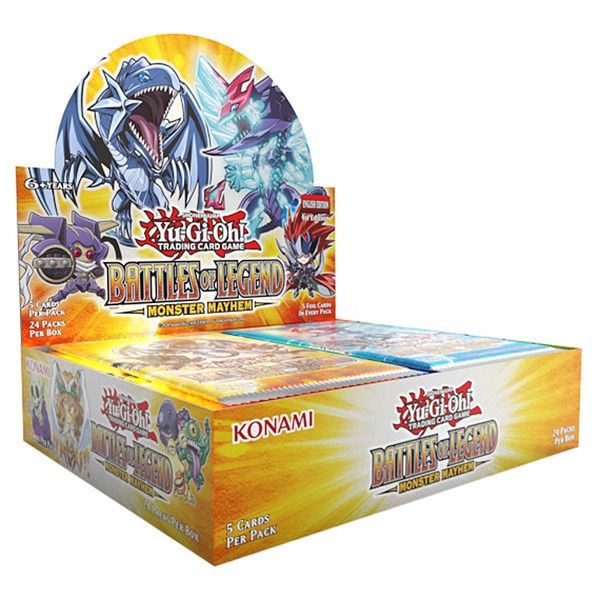 Yu-Gi-Oh!: Battles of Legend: Monster Mayhem Booster Box
