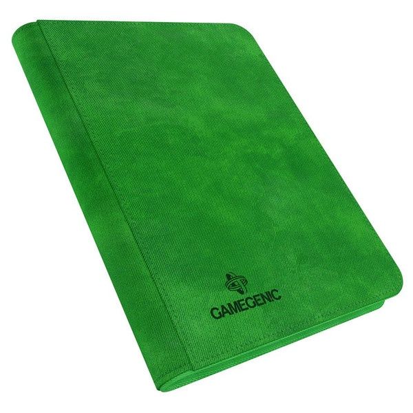 Binder: 4-Pocket: Zip-Up Album: Green
