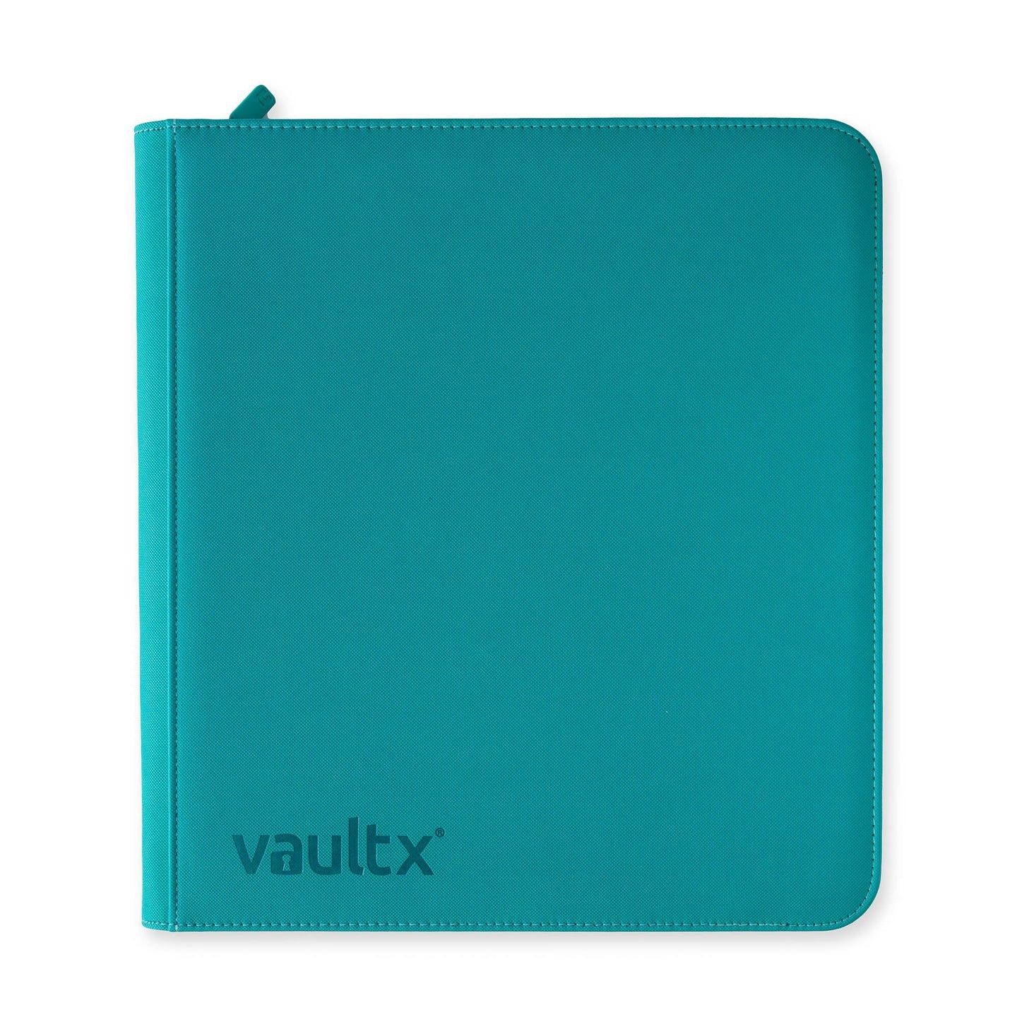 12-Pocket Exo-Tec® Zip Binder Ocean Blue