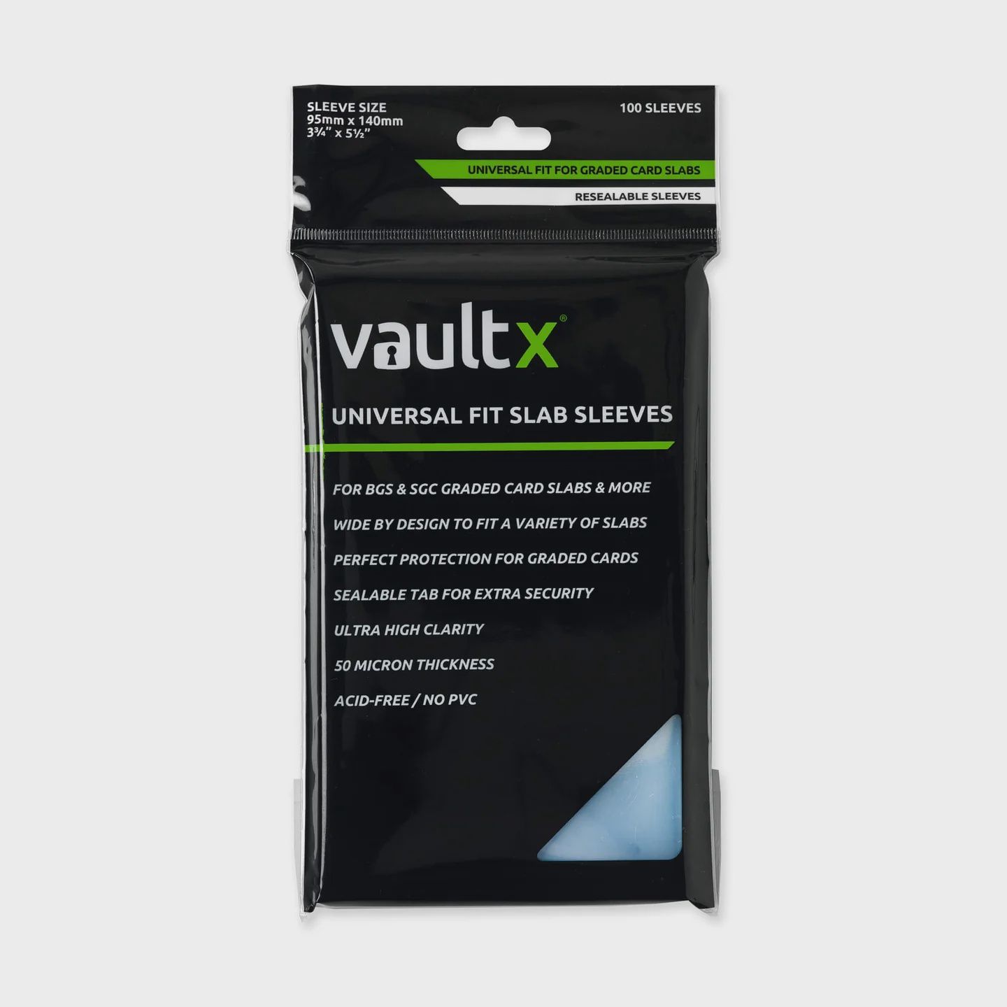 Universal Fit Slab Sleeves 100 Sleeves