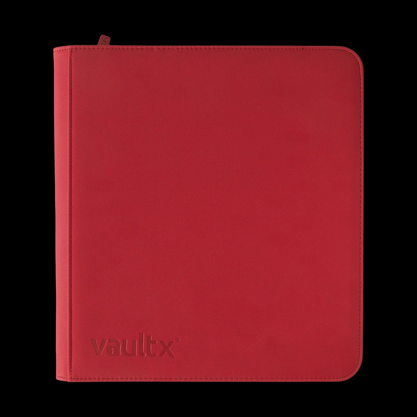 12-Pocket Exo-Tec® Zip Binder XL Fire Red
