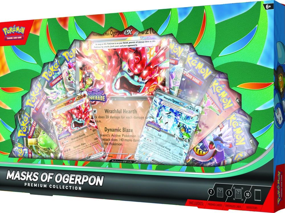 Pokemon TCG: Masks of Ogerpon Premium Collection Case