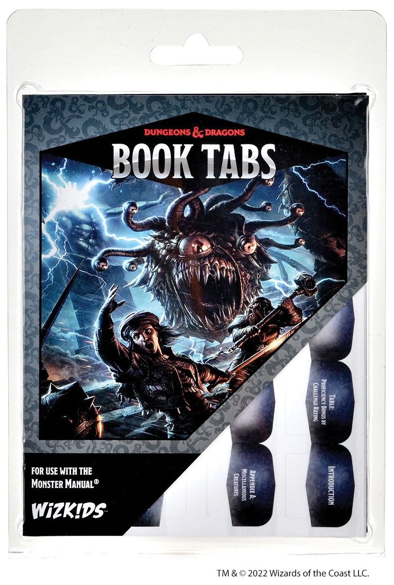 Dungeons &amp; Dragons: Book Tabs - Monster Manual