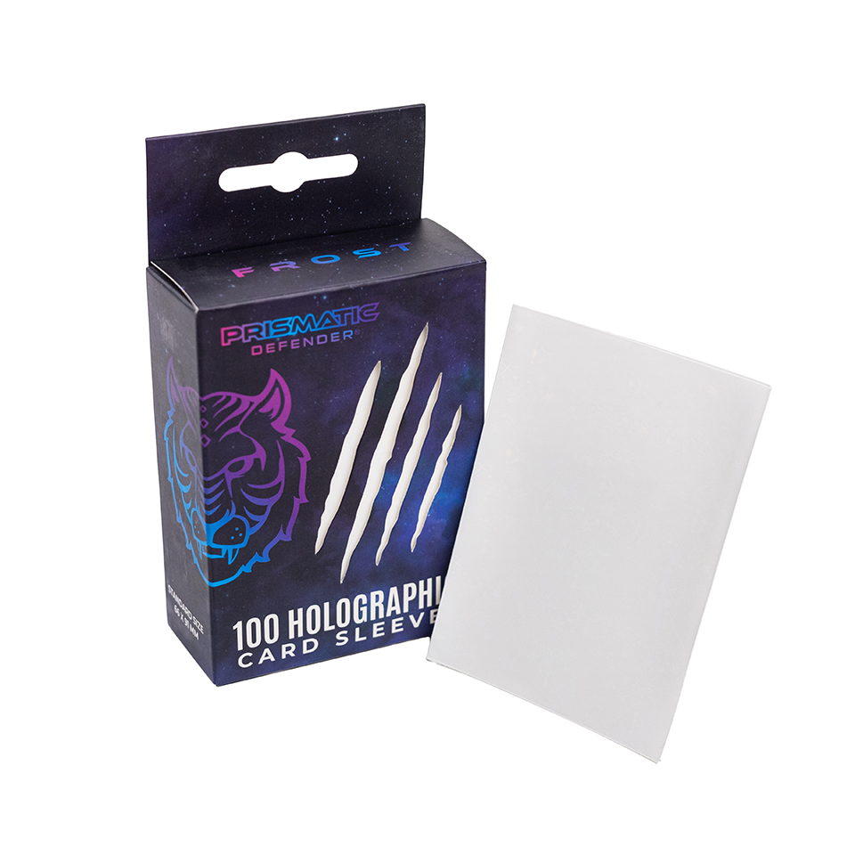 Prismatic Defender-Holographic Card Sleeves-Starfield Holo-Frost 100ct.