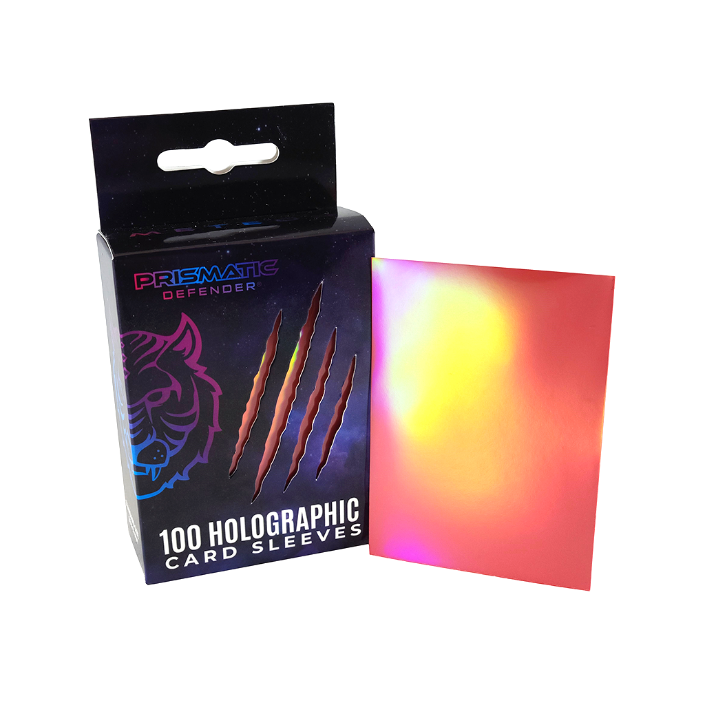 Prismatic Defender-Holographic Card Sleeves-Oracle Holo-Meteor 100ct.