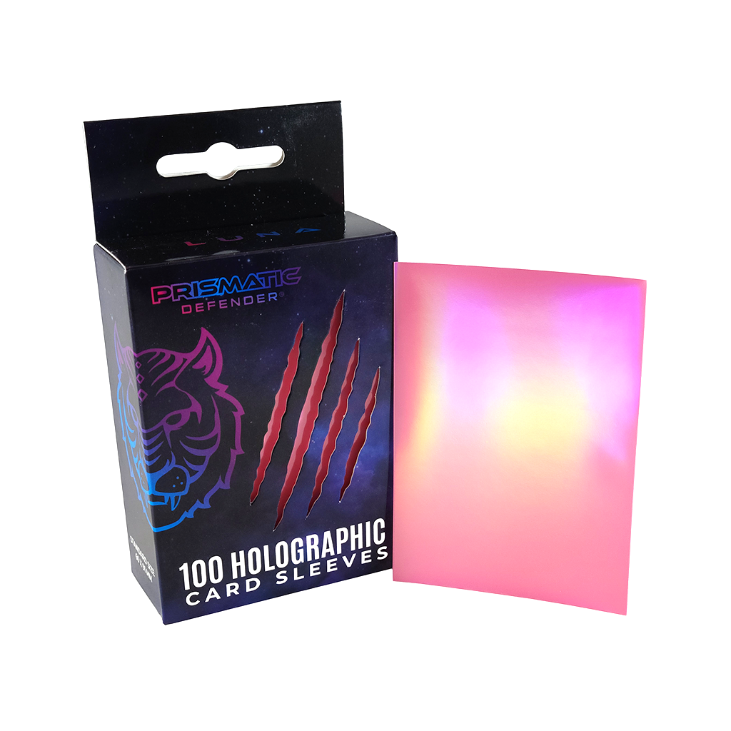 Prismatic Defender-Holographic Card Sleeves-Oracle Holo-Luna 100ct.