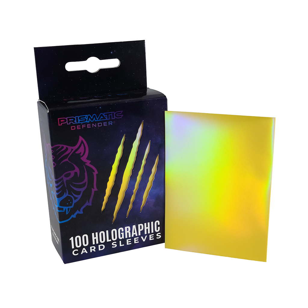 Prismatic Defender-Holographic Card Sleeves-Oracle Holo-Helios 100ct.
