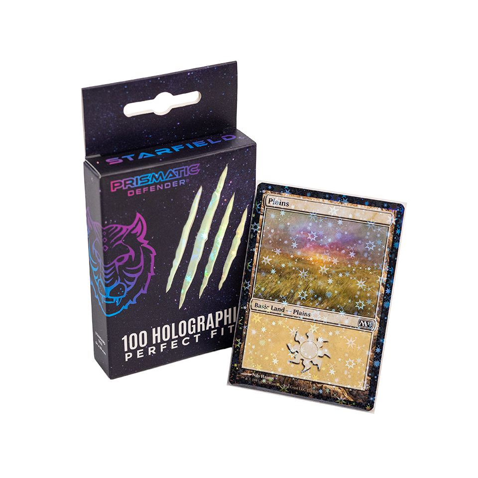 Prismatic Defender-Holographic Inner Sleeves-Starfield 100ct.