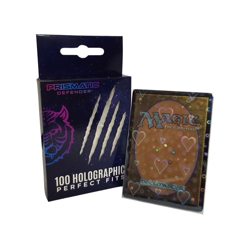Prismatic Defender-Holographic Inner Sleeves-Pulsar Holo 100ct.