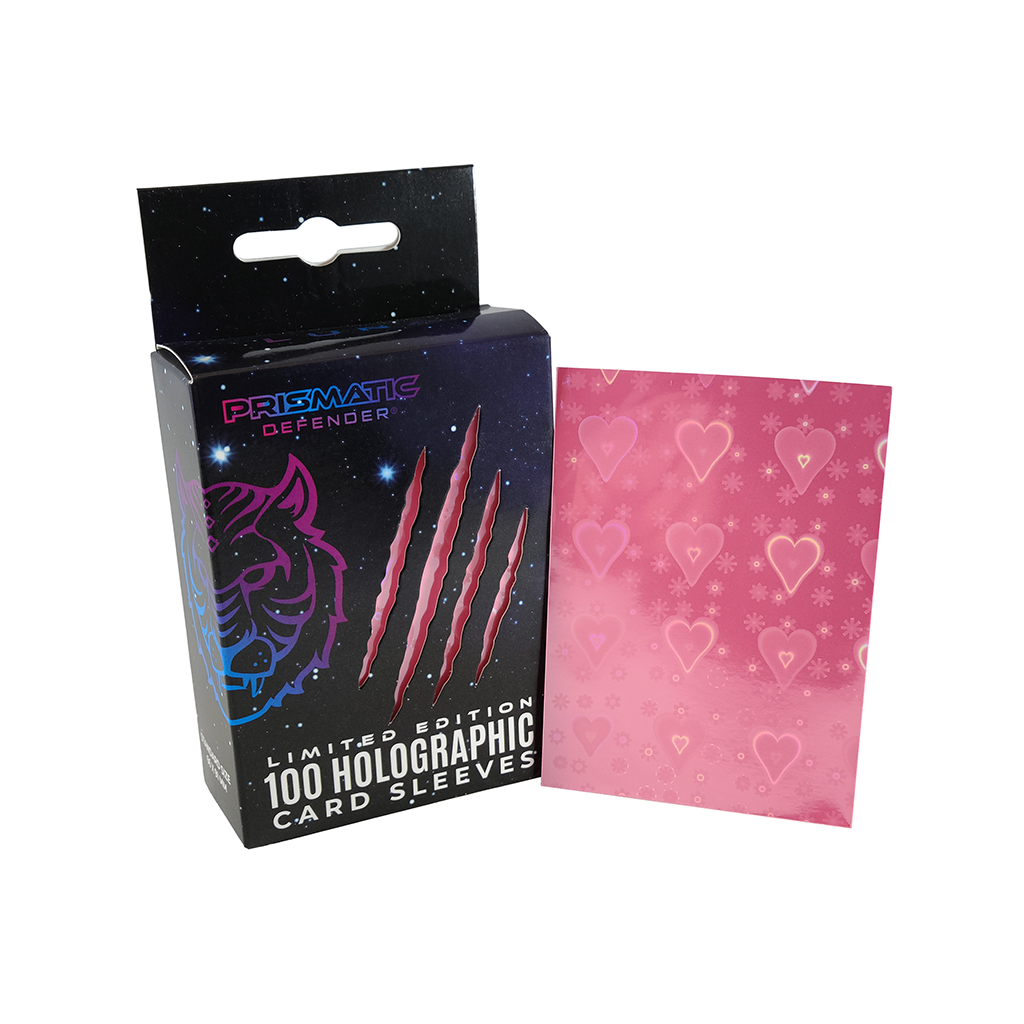 Prismatic Defender-Holographic Card Sleeves-Limited Edition-Pulsar Holo-Luna 100ct.
