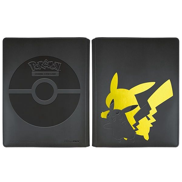 Binder: PRO 9-Pocket Zippered Pokemon- Elite Series Pikachu