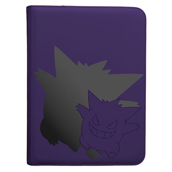 Binder: PRO 9-Pocket Zippered Pokemon- Elite Series Gengar
