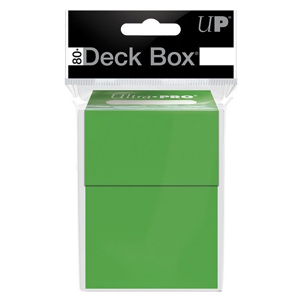 Deckbox: PRO 80+ Solid- Green, Lime
