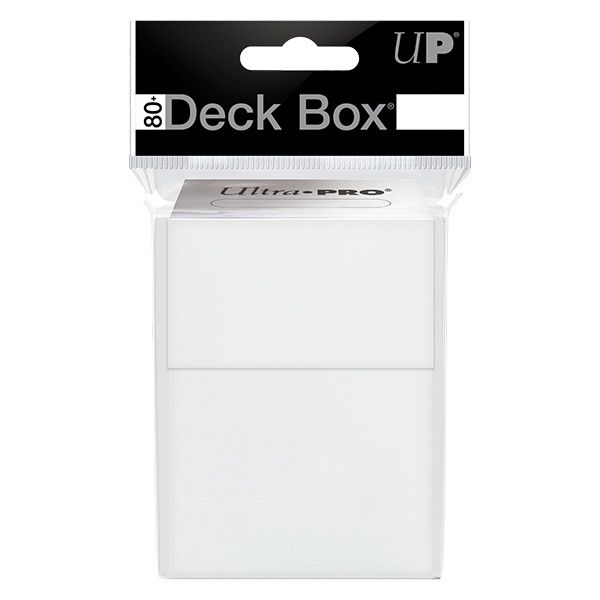 Deckbox: PRO 80+ Solid- White