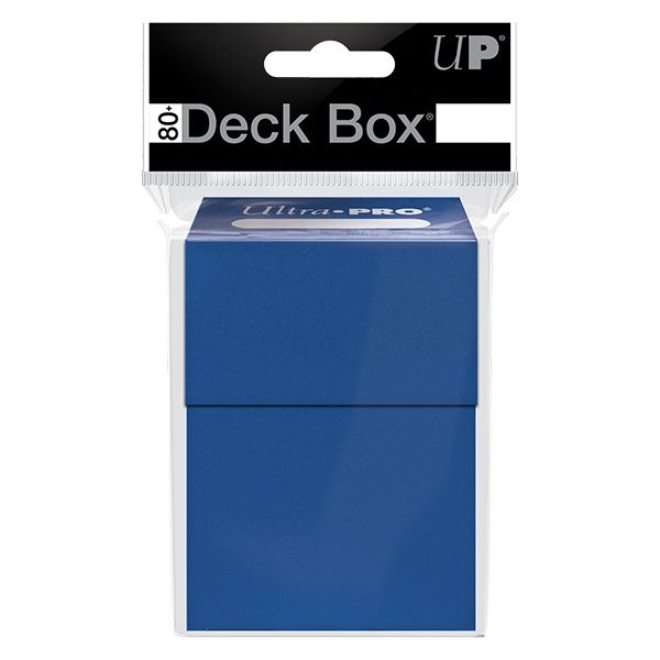 Deckbox: PRO 80+ Solid- Blue