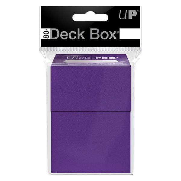 Deckbox: PRO 80+ Solid- Purple
