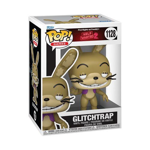 Five Nights at Freddy&#39;s: Help Wanted 2 Glitchtrap Funko Pop! Vinyl Figure #1128