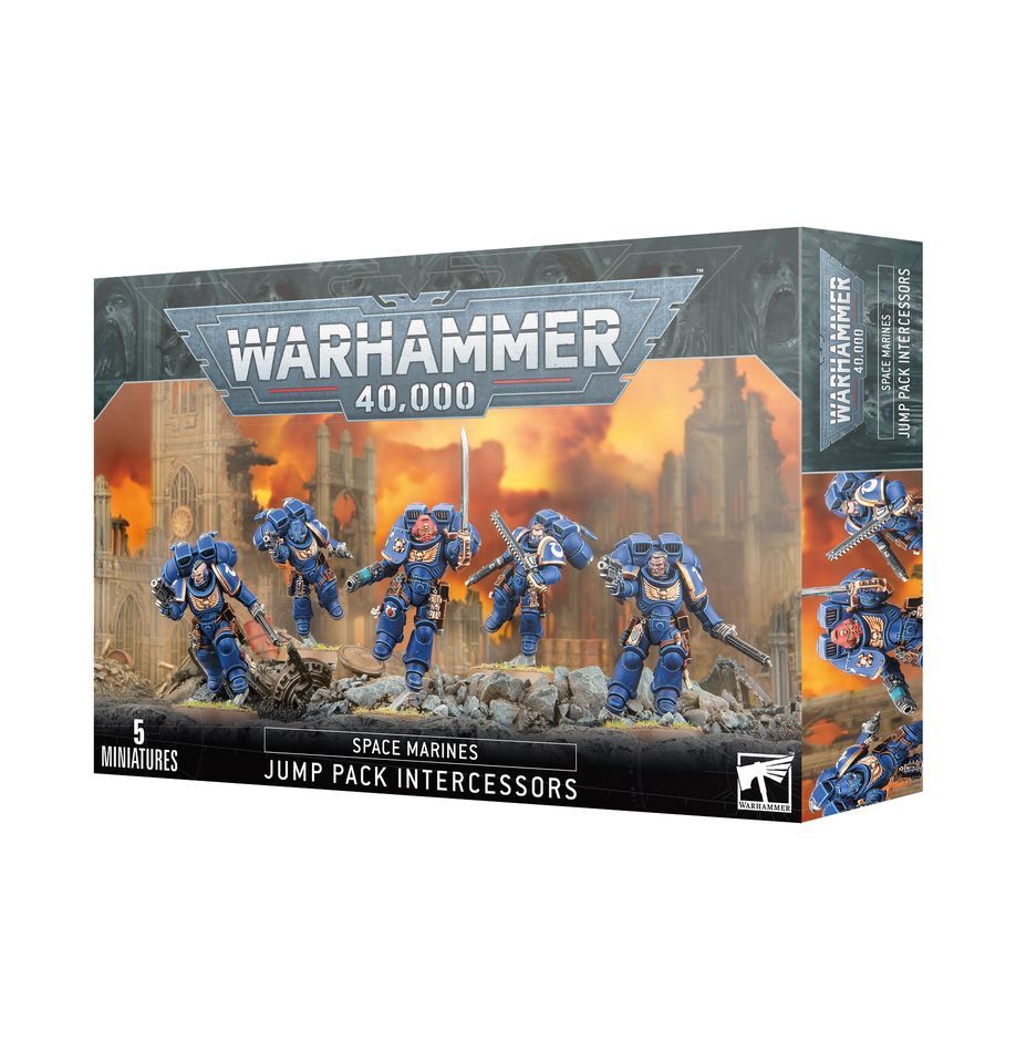 Warhammer 40K Space Marines: Assault Jump Pack Intercessors