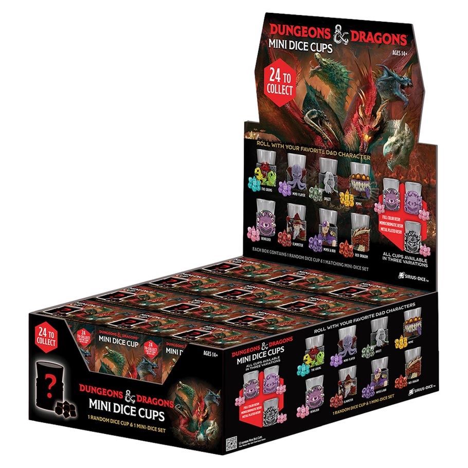 Dungeons &amp; Dragons Mini Dice Cups Series Two (Each)