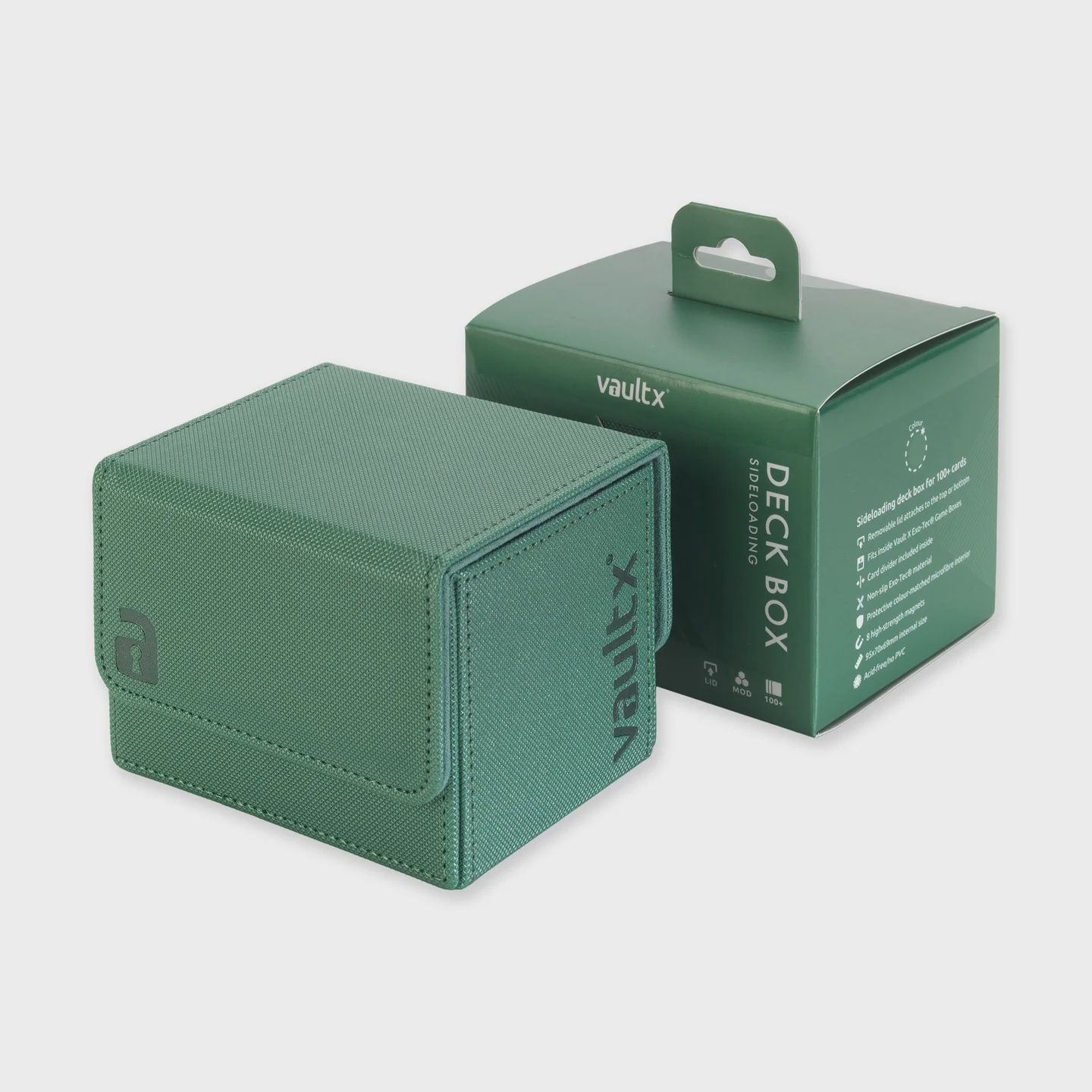 Exo-Tec® Sideloading Deck Box 100+ Metallic Green