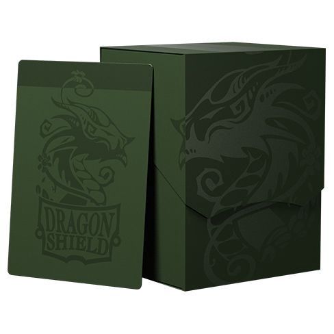 Deck Box: Dragon Shield: Deck Shell: Forest Green/Black
