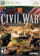 History Channel Civil War A Nation Divided Xbox 360