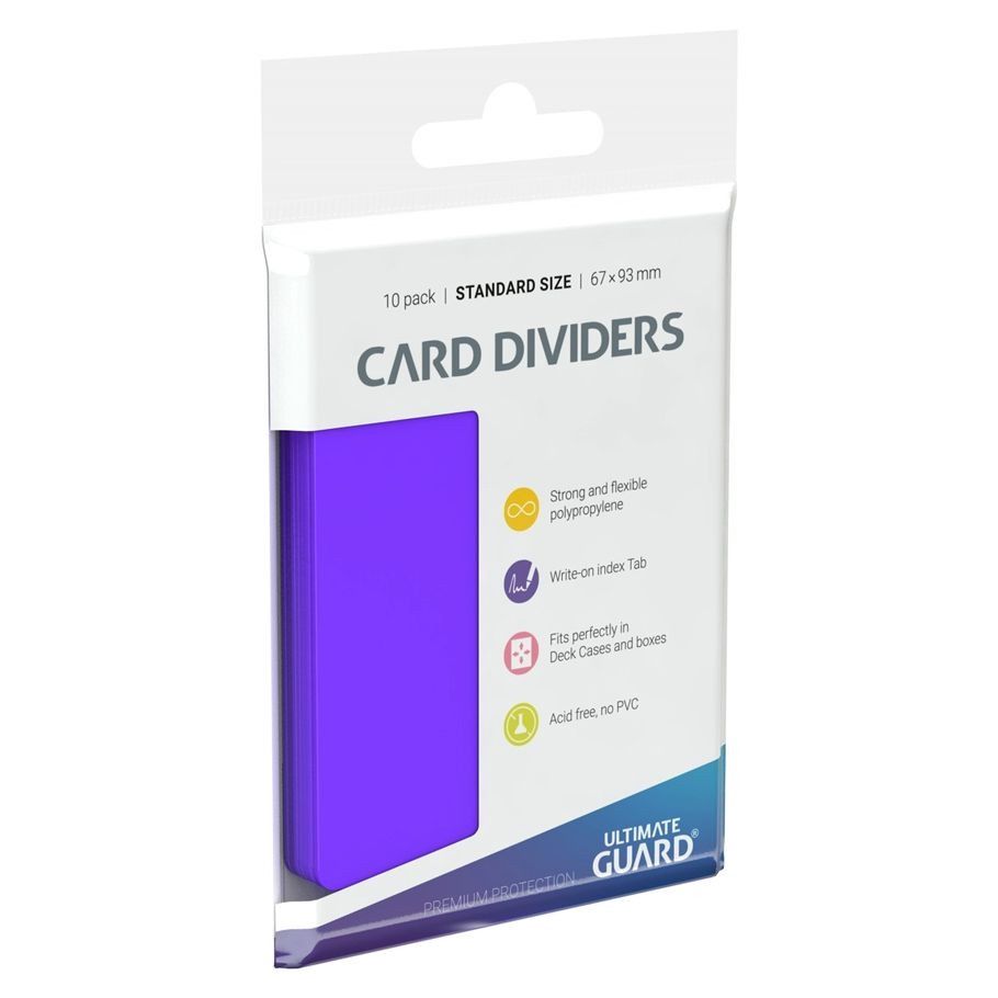 Card Dividers: Purple 10pk.